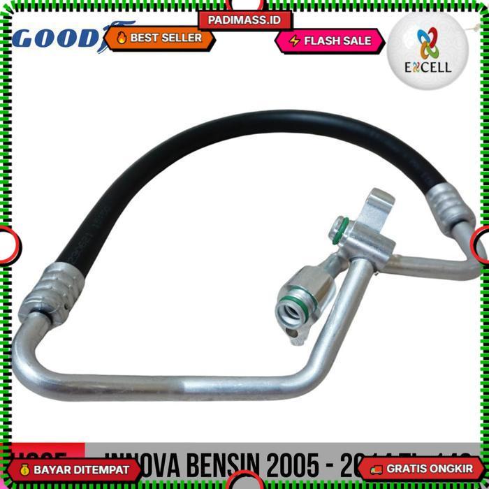 Hose Discharge Selang Pipa Ac Mobil Ukuran 1/2 High Pressure Toyota Kijang Innova 2005 - 2014 Bensin