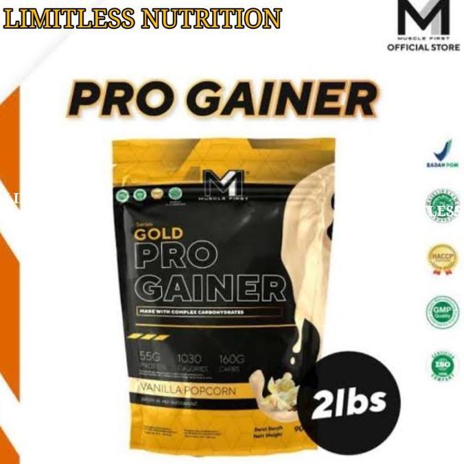 M1 Pro Gold Gainer 2 Lbs Lb 2Lbs 2Lb Susu Untuk Gym Fitness Bpom