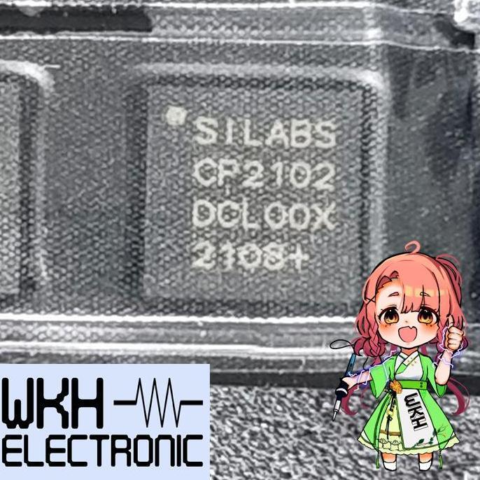 CP2102 CP2102GMR QFN-28 IC ADAPTER KONVERTER SERIAL USB TTL CP2102-GMR CO27