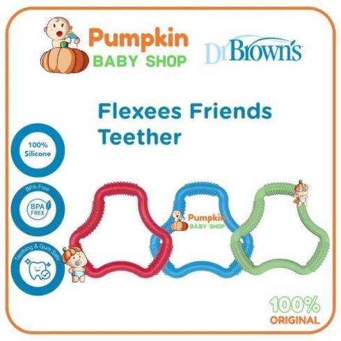 Dr Browns Flexees Teether - Gigitan Dr browns