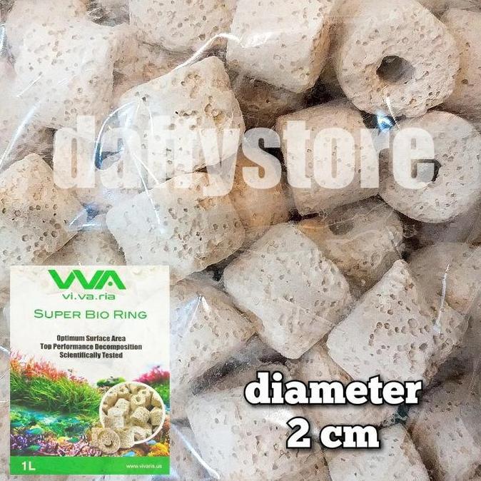 Acquario- Vivaria Super Bio Ring / Media Filter Rumah Bakteri
