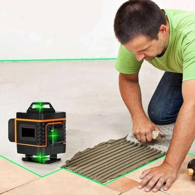 Laser Level 16 Line 4D LD-515 Mesin Self Leveling Hilda Laser 4D 16 Line with Remote LD-515