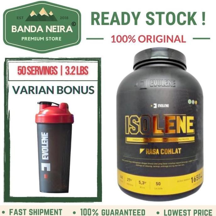 Evolene Isolene Whey Protein Isolate Powder