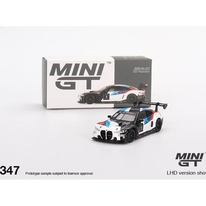 347 MINIGT BMW M4 GT3 2021 PRESENTATION DIECAST MGT MINIATUR