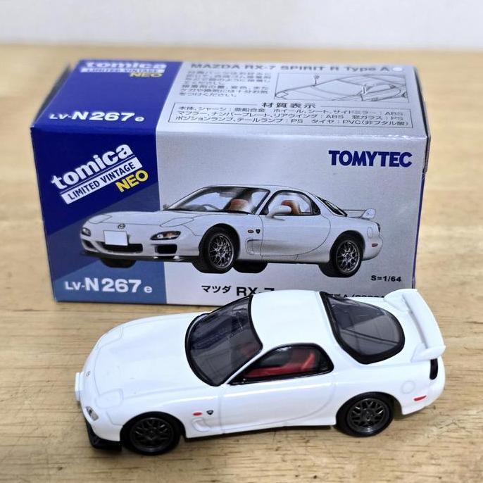 TLV Mazda RX7 Spirit R Type A LV N267e Tomica Vintage Neo Hobby Koleksi Mobil Mainan Mini Scale 1/64