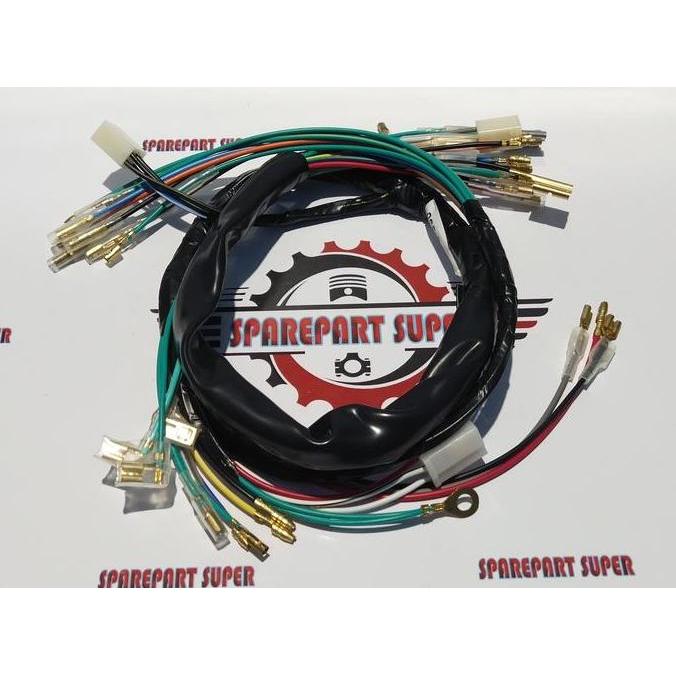 Kabel Body Win Gf6, Kabel Bodi  Motor Honda Win 100 Motorcycle Kendaraan  Sparepart Foto
