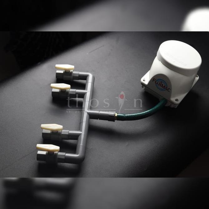 Acquario- Sambungan Konektor Connector Mesin Aerator Selang 1/2 Ke Pipa 1/2 In