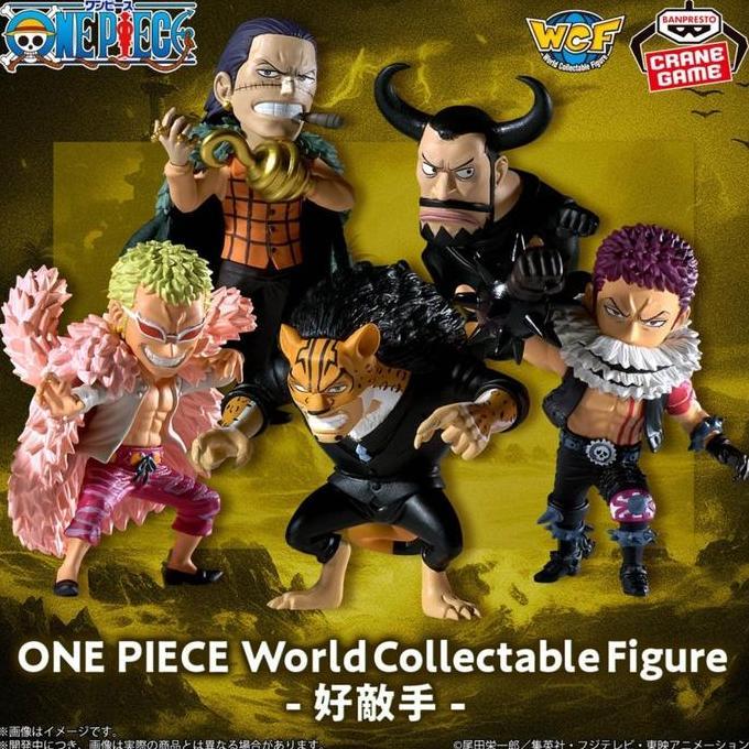 WCF One Piece Worthy Rivals Charlotte Katakuri Donquixote Doflamingo Blueno Rob Lucci Crocodile