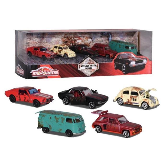 Majorette Vintage Giftpack Rusty - Isi 5 Diecast Mobil
