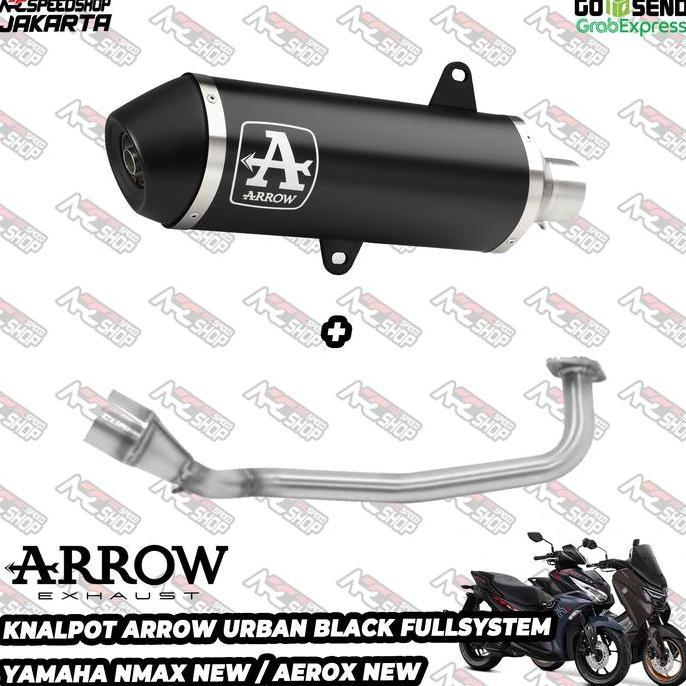 KNALPOT ARROW EXHAUST URBAN NMAX AEROX NEW CONECTED NEO TURBO terlaris