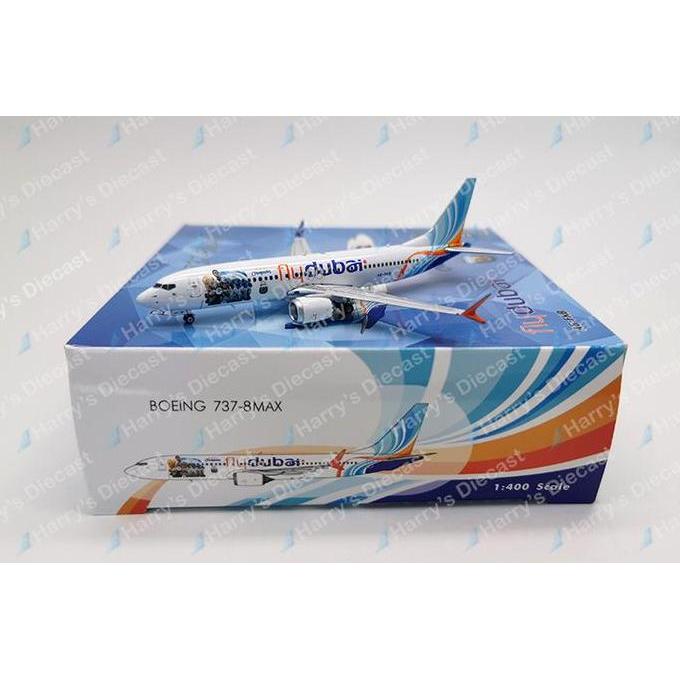 1/400 B737-8Max FlyDubai - Campeon by Phoenix
