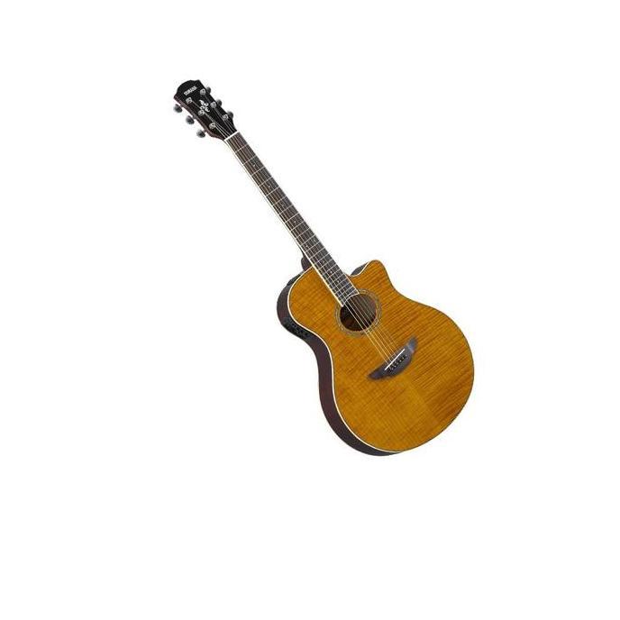 Murah Yamaha Apx600Fm Amb Apx600 Fm Amb Apx 600Fm Gitar Akustik Elektrik Free Softcase + 2 Pick