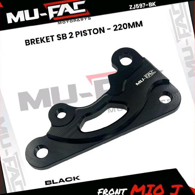 nawangsar / breket kaliper rcb s1 samurai mio j mio m3 mio soul gt disc 220mm 260mm breket disc 220m
