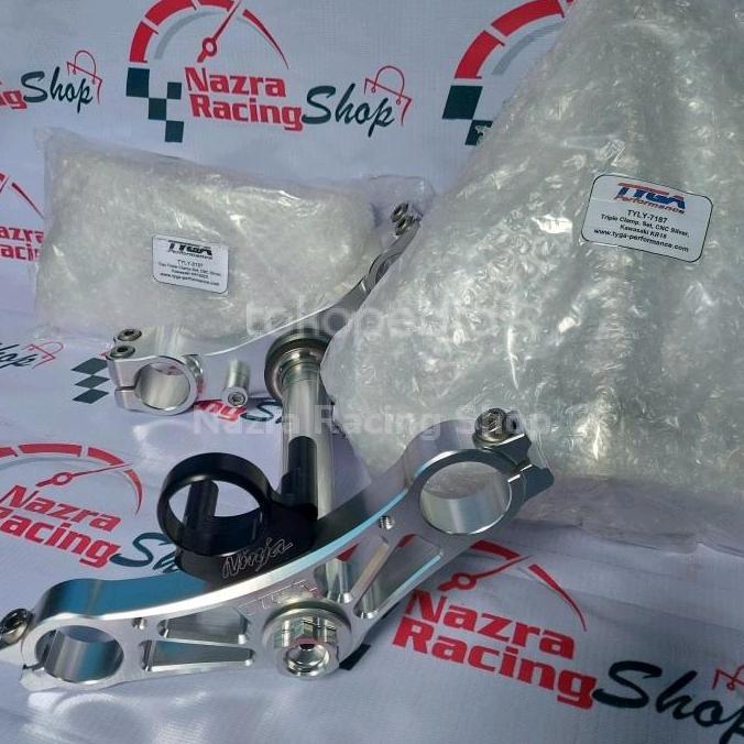 Triple Clamp Segita Set Tyga Orinal Ninja New RR ZX RR