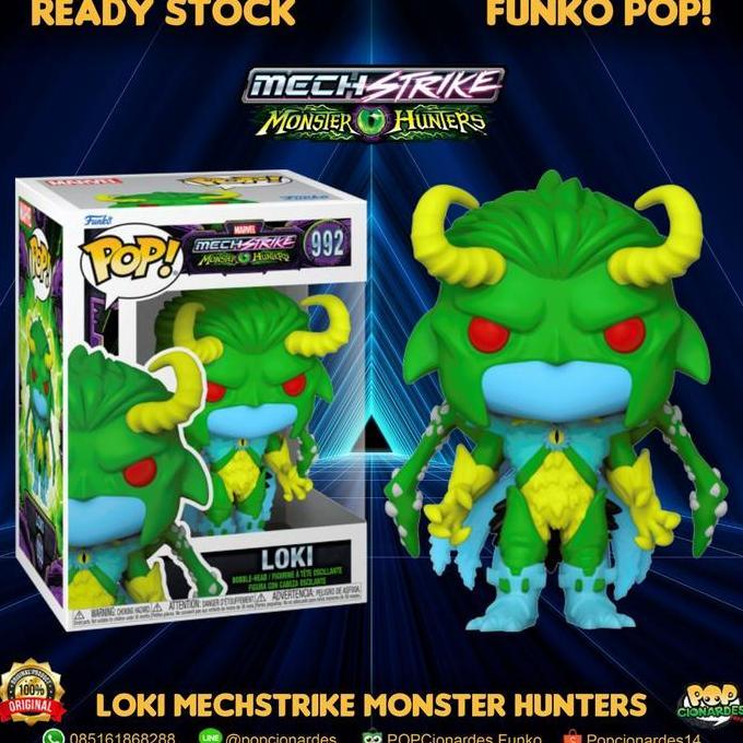 Funko POP Marvel - Mechstrikes Monster Hunter Loki #992
