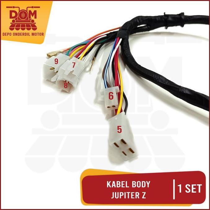 amandacuan / Kabel Body Jupiter Z (TOKAIDO) Harness Wire Cable Bodi Set Engine Motor Motorcycle Yama