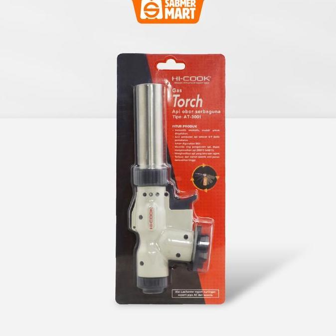 Gas Torch Flame Gun / Blow Torch / Fire Gun  Hi-Cook AT-3001 [terbaik]