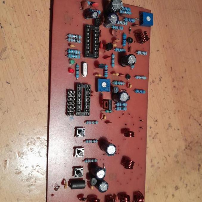 KIT RDVV FM EXCITER - PCB POLOS BELUM SELESAI DIRAKIT SAF12