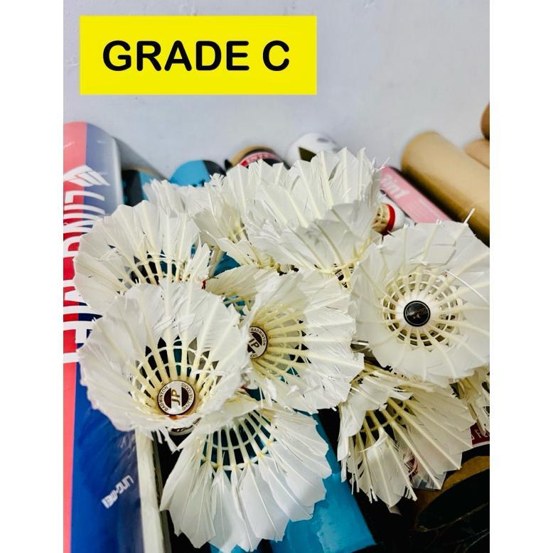 Premium (1Slop) Shuttlecock Badminton Drilling / Kok Bulutangkis Bekas  (1 Slop = 12Pcs)