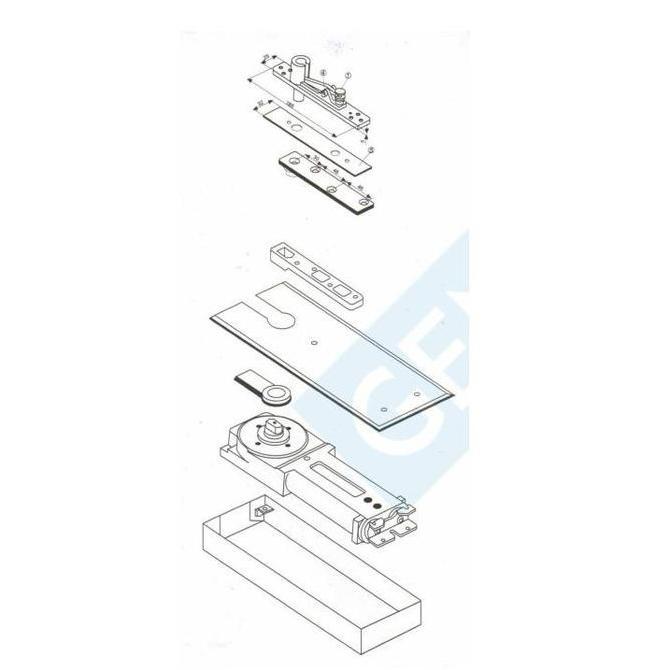 Floor Hinge Accessory BTS84 Dorma Aksesoris Engsel Lantai Dorma BTS 84