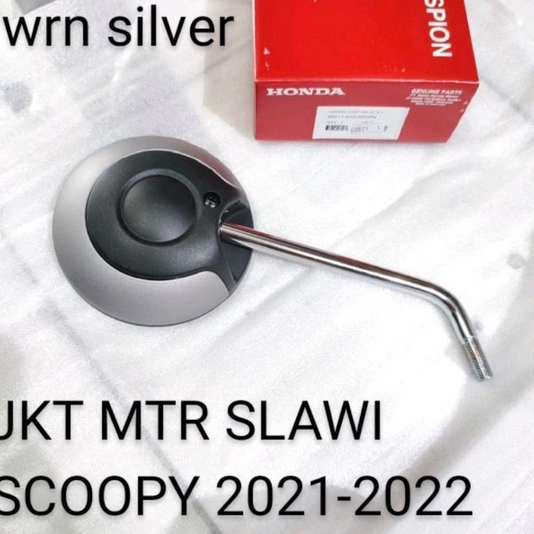 88211-K93-N00ZN SPION MIRROR SPION SILVER SCOOPY PRESTIGE TAHUN 2021-2022 ORI HONDA AHM ASLI HONDA