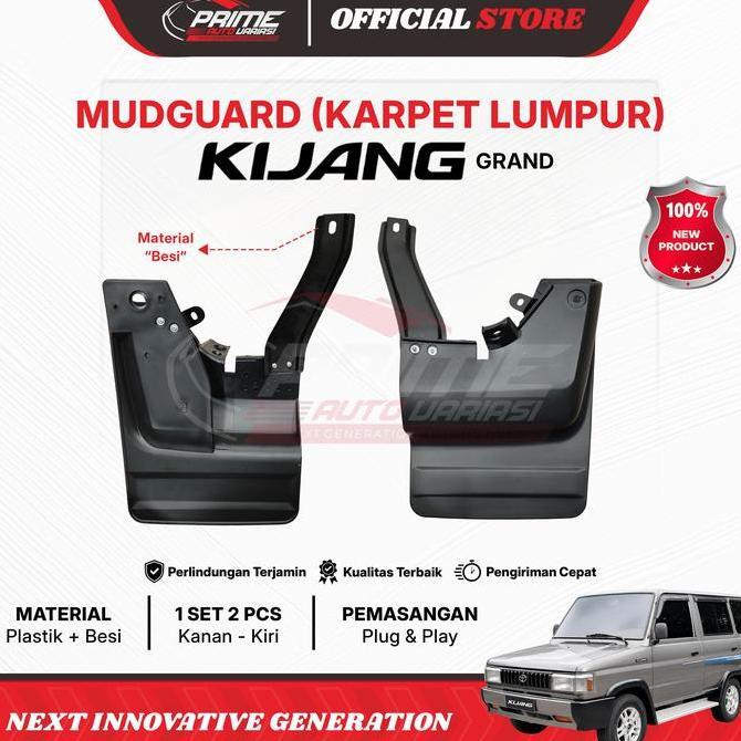 rootoored / Mud Guard Kijang Karpet Lumpur Kijang Grand Super 1993 - 1996 Diskon