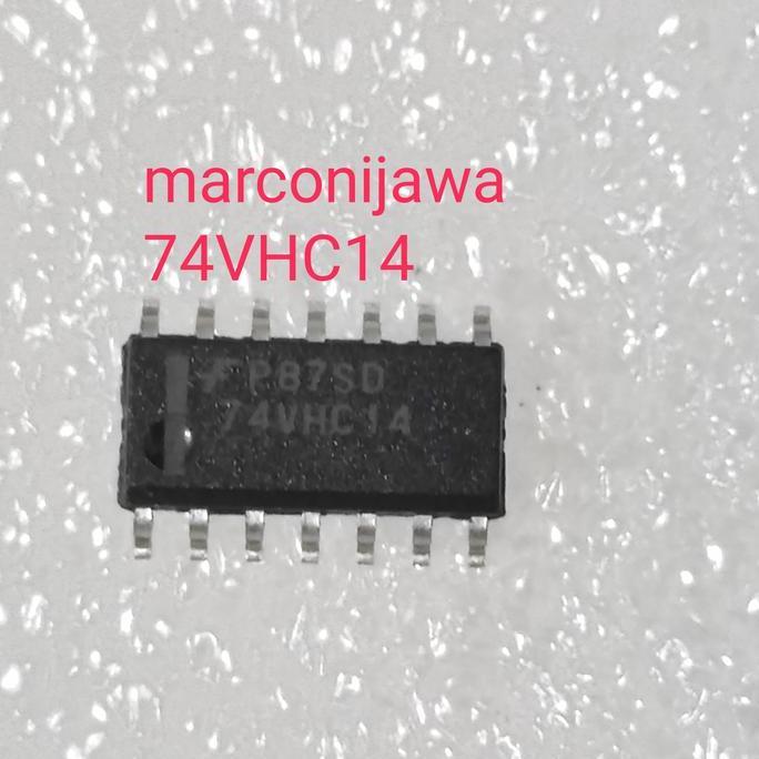 74VHC14 ic smd tempel