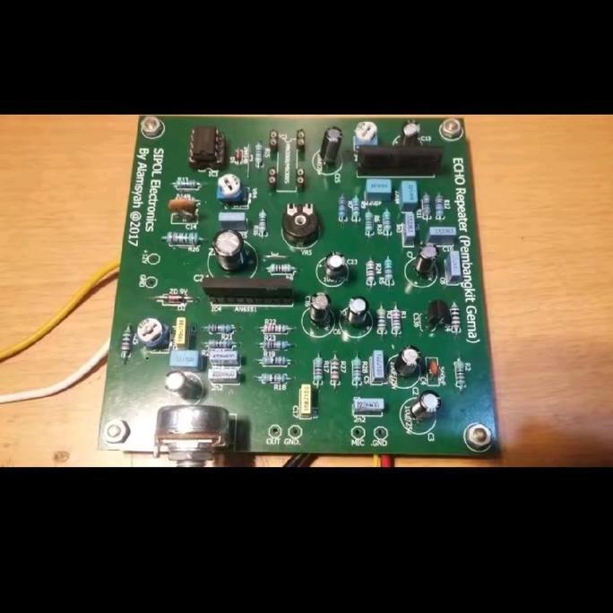 KIT ECHO TANPA IC MN3005 / MN3008 - BELUM DISOLDER SAF12