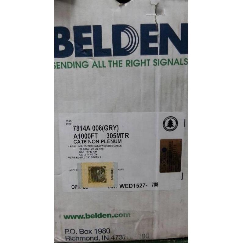 Rio_paquito - belden utp cable cat6 / kabel data cat 6 / data kabel belden utp cat6