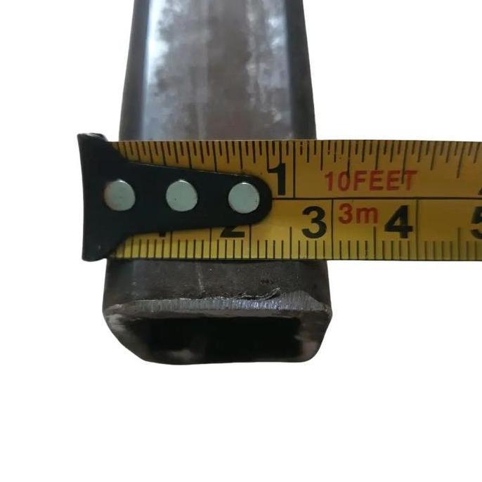 Besi Holo Kotak 3x3 CM Tebal 2,7mm Panjang Custom