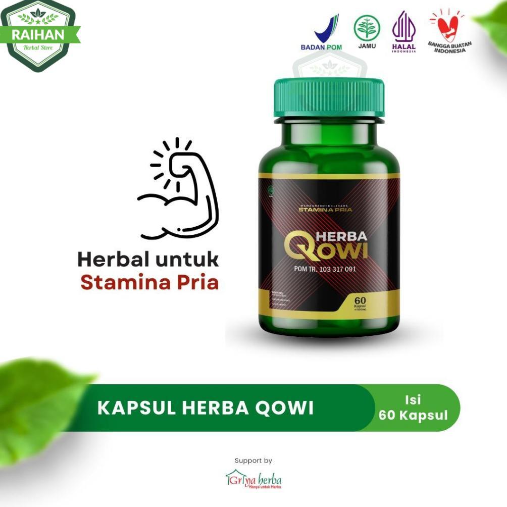 Obat Herbal Ekstrak Untuk Stamina Pria Dengan Kapsul Herbal Herba Qowi Original Bpom