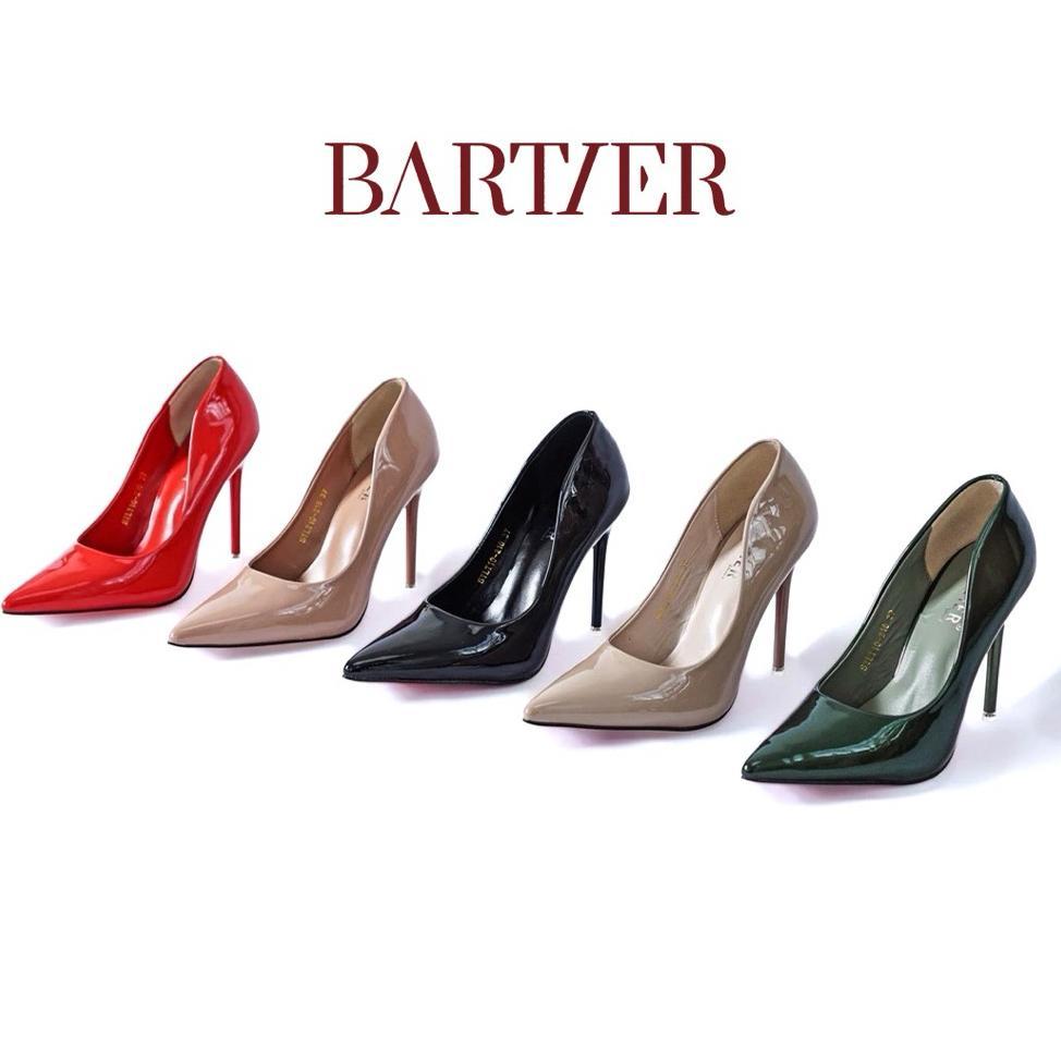 Bartier - Pump Heels Wanita Stiletto Hak 11Cm