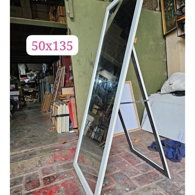 Cermin Standing Minimalis Jumbo/Full Body/Termurah
