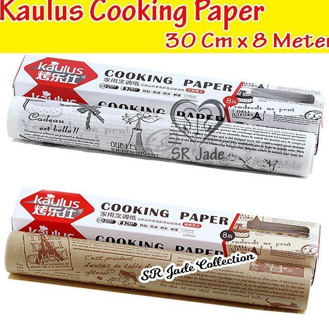 Kaulus Baking Paper Cooking Paper Newspaper Vintage Kertas Roti Baking