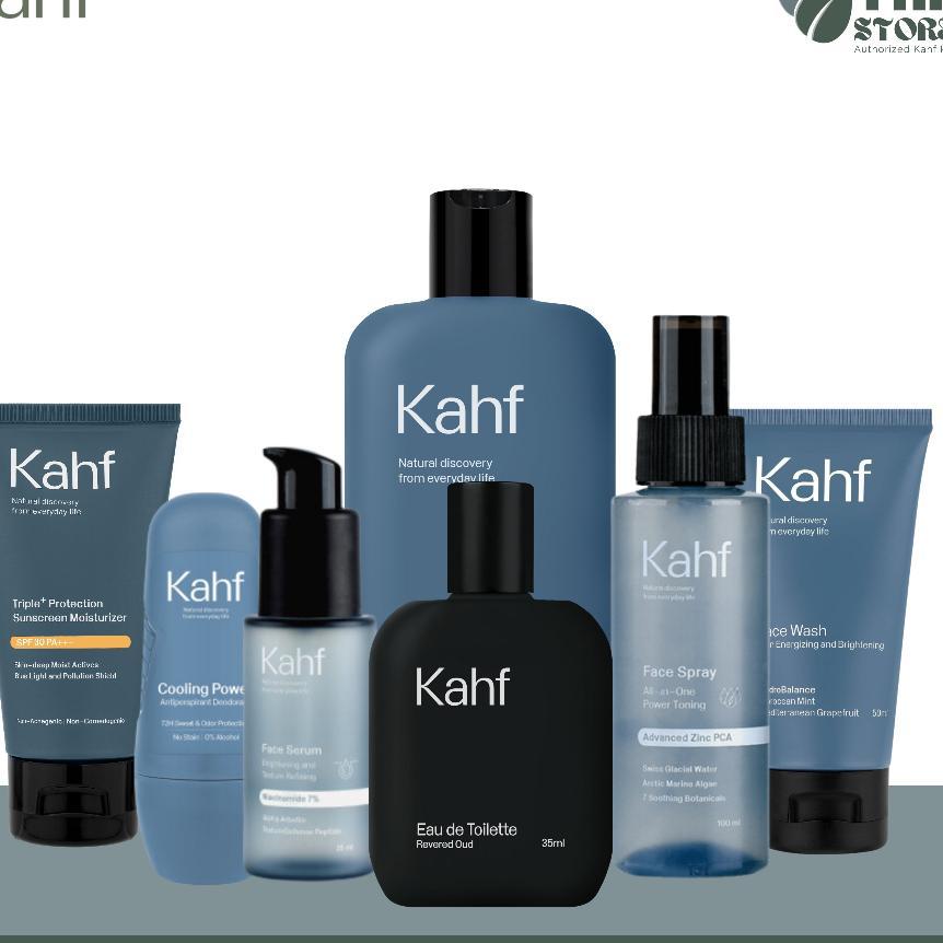 Paket Kahf Lengkap Skincare Perawatan Untuk Pria Lengkap