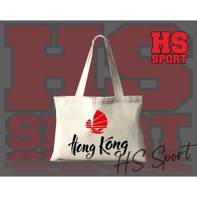 TOTEBAG - OLEH OLEH HONGKONG SOUVENIR TOTEBAG - TAS TOTEBAG HONGKONG