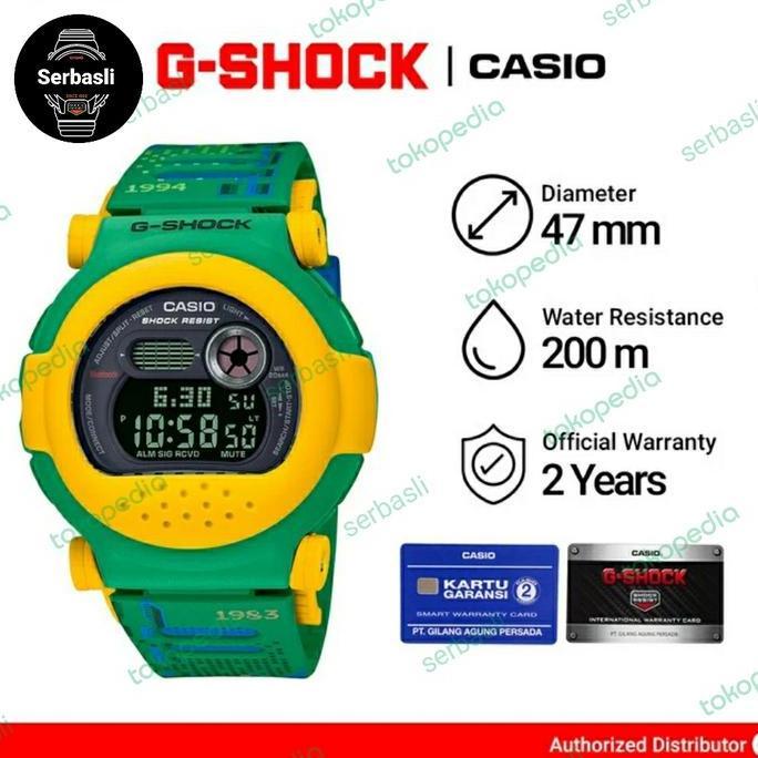 Jam Tangan Casio G-Shock  Retro Video Game Series G-B001RG-3D Ori