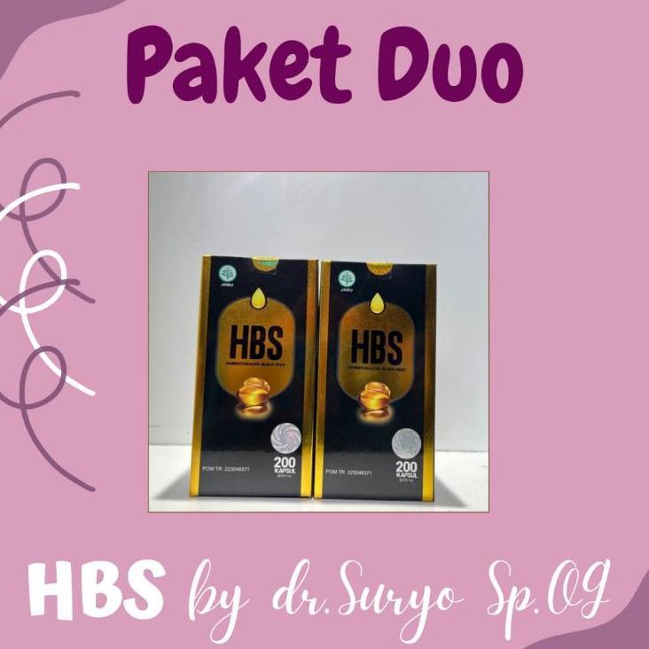 Paket Duo "Hbs By Dr.Suryo Spog" Promil | 2 Botol |