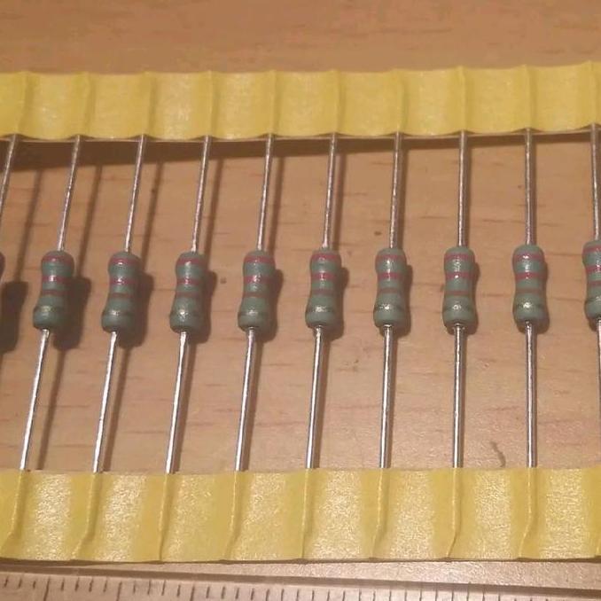 RESISTOR 220OHM 220 R 220 OHM 220R 1/2WATT 1/2 WATT JAPAN SAF12