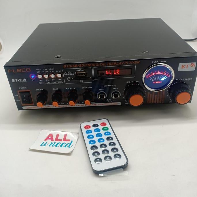 selatansana / Power Amplifier Fleco BT-299 - Amplifier Karaoke - Amplifier Bluetooth Diskon