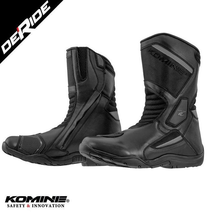 Sepatu Komine BK-092 WP Touring Boots Waterproof Shoes terlaris