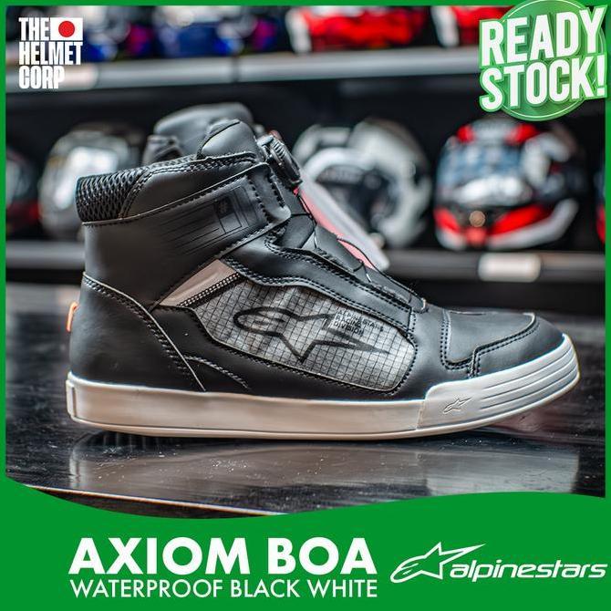 SEPATU ALPINESTAR AXIOM BOA WATERPROOF SHOES SEPATU ANTI AIR terlaris