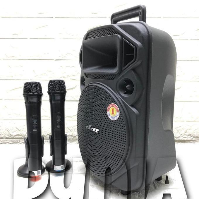 selatansana / Speaker Portable Wireless Dat DT 815 AS Original 8 inch Bluetooth DAT 815 Diskon