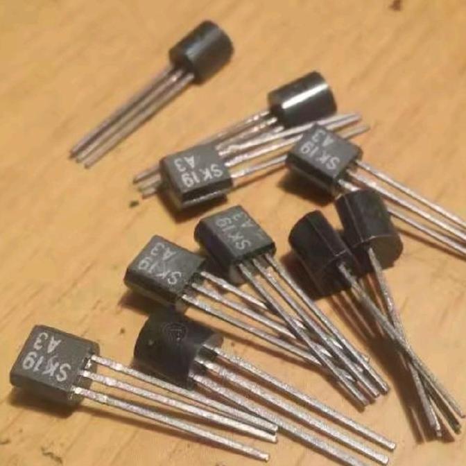 TRANSISTOR 2SK 19 SK 19 K 19 2SK19 K19 SK19 JADUL NOS ORIGINAL SAF12