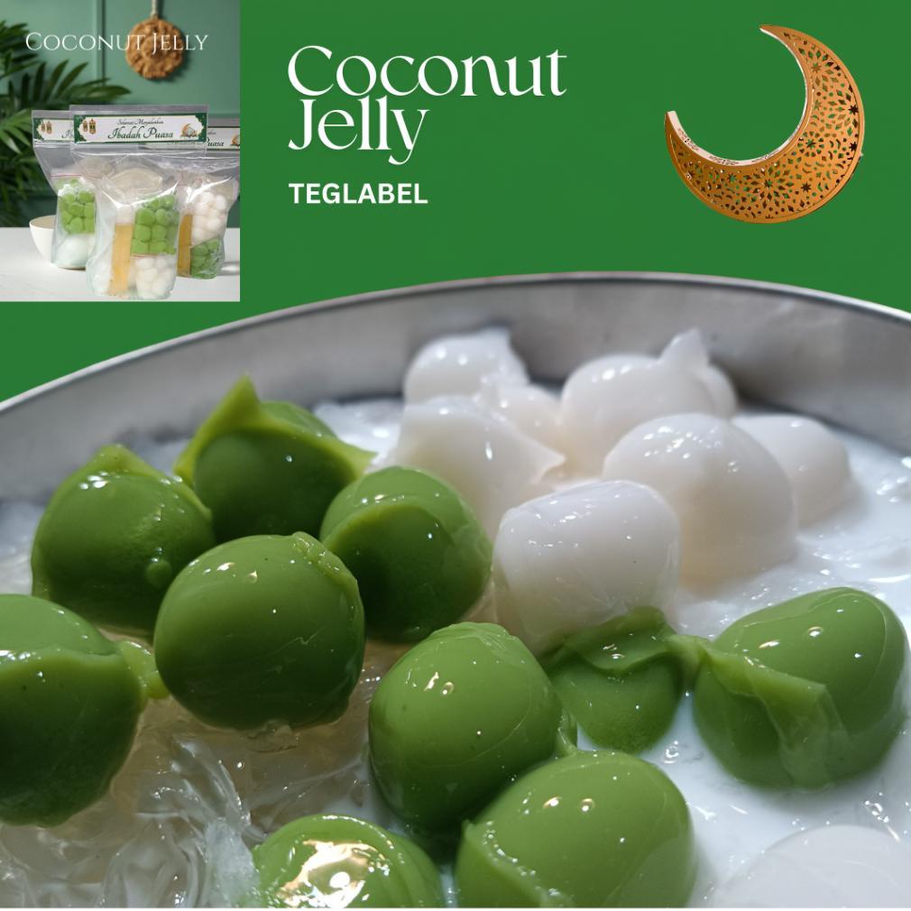 Es Kelapa Jelly Coconut Jelly Dessert Es Kelapa Muda