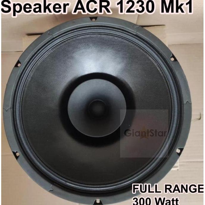 fahmifahstore / SPEAKER WOOFER FULL RANGE 12in 12 inch ACR 1230 Mk1 BLACK SPEAKER ACR 1230 Mk1 SALON