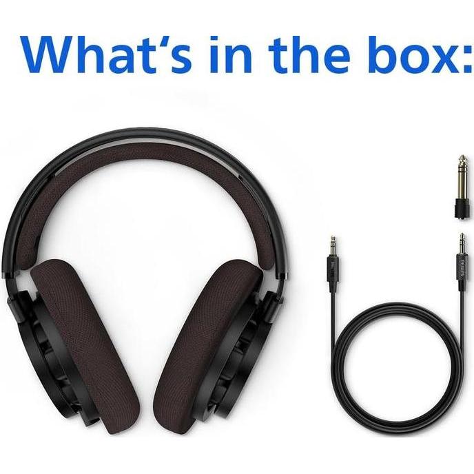 fauziakh.store / Philips SHP9500 SHP 9500 The Freddie Century 9000 Series Wired Open-Back Headphones