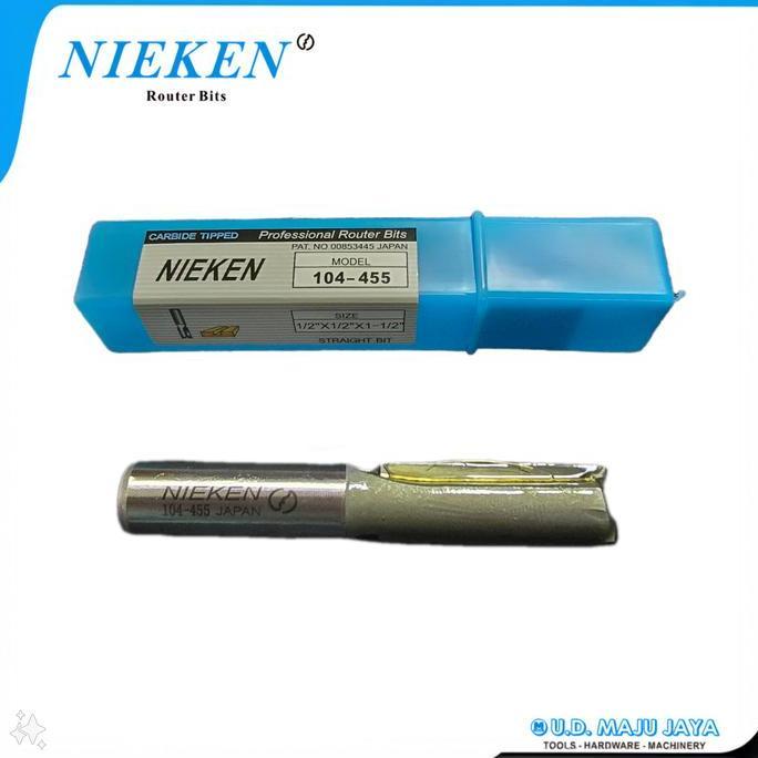 NIEKEN 104 455 - Router Straight Bit Mata Profil Lurus 13 mm