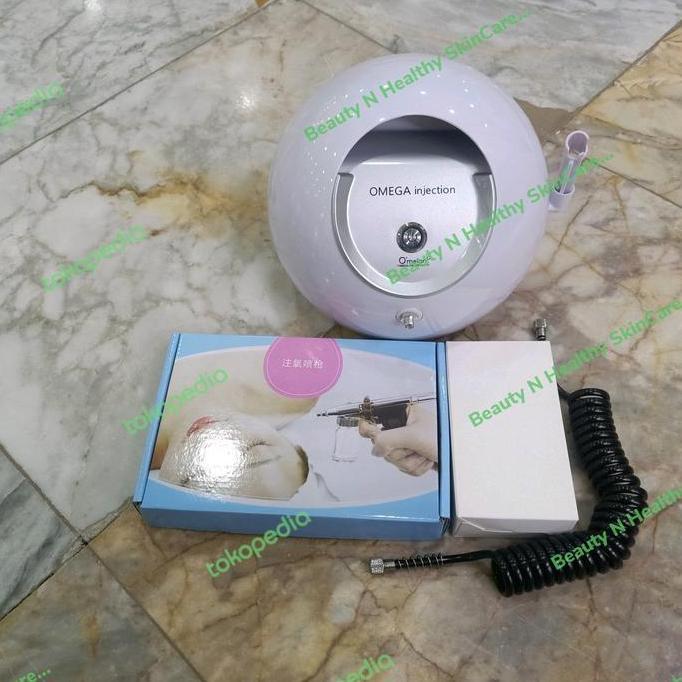 PRATAMASHOPSEMBILAN - MESIN INJEKSI OKSIGEN ALAT FACIAL OMEGA SPRAY WRINKLE REMOVAL REJUVENATION - W