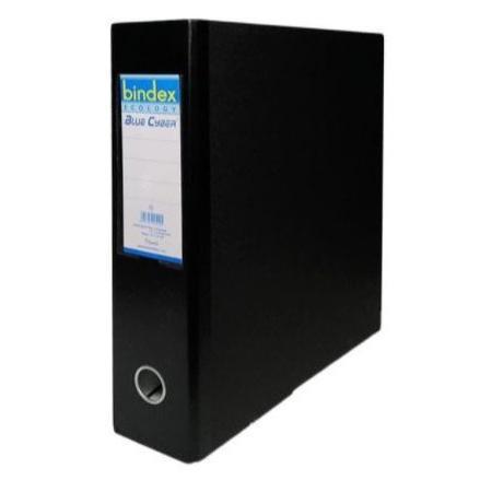 Ordner Bindex 717 Folio Hitam Biru Karton Tebal